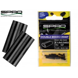 Spro - Bride Duble pentru monturi 1.5x3.2x10mm 17 buc Spro - Bride Duble pentru monturi 1.5x3.2x10mm 17 buc